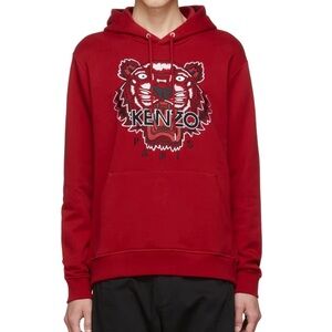 Kenzo red tiger hoodie brand new with tags size xl